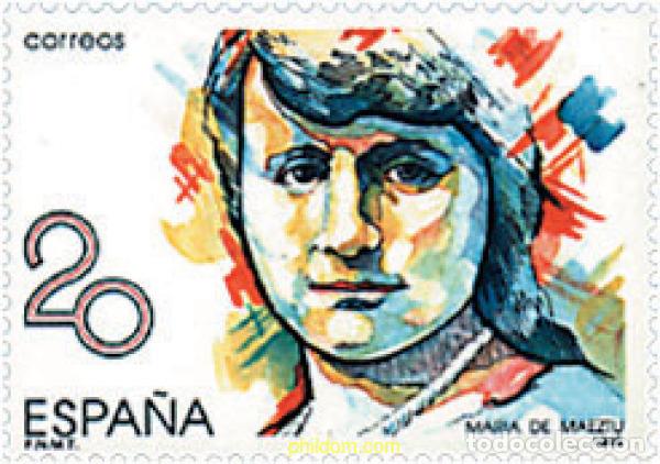 Timbres: 85410 MNH ESPA&Ntilde;A 1989 MUJERES FAMOSAS ESPA&Ntilde;OLAS