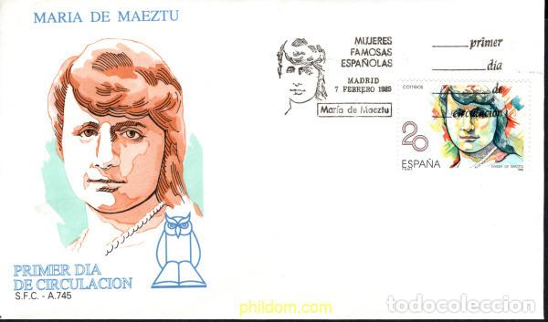 Timbres: 426733 MNH ESPA&Ntilde;A 1989 MUJERES FAMOSAS ESPA&Ntilde;OLAS
