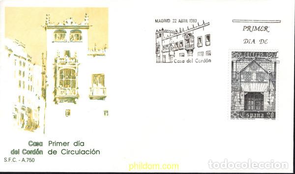 Timbres: 426740 MNH ESPA&Ntilde;A 1989 CASA DEL CORDON