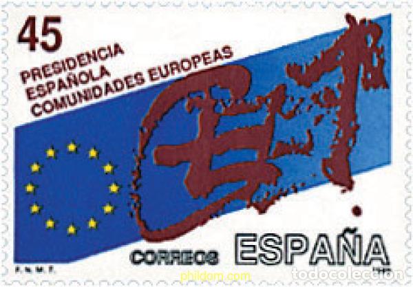 Timbres: 85415 MNH ESPA&Ntilde;A 1989 PRESIDENCIA ESPA&Ntilde;OLA DE LAS COMUNIDADES EUROPEAS