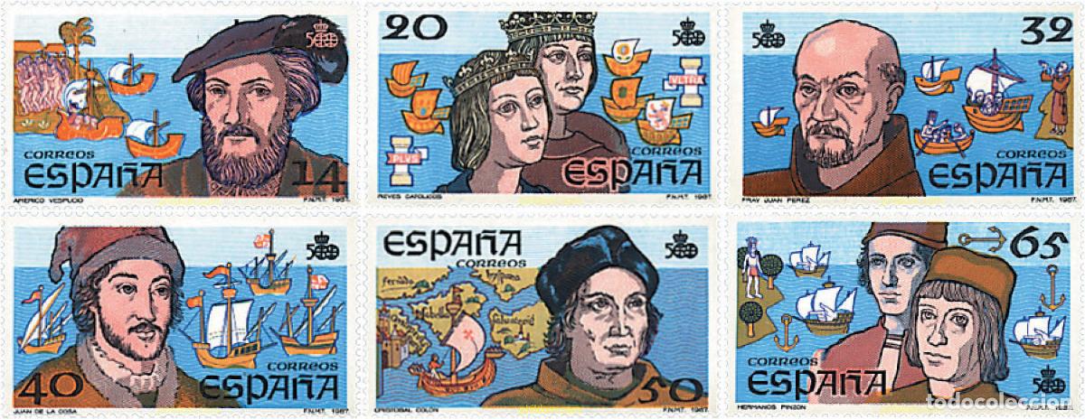 Briefmarken: 85776 MNH ESPA&Ntilde;A 1987 5 CENTENARIO DEL DESCUBRIMIENTO DE AMERICA