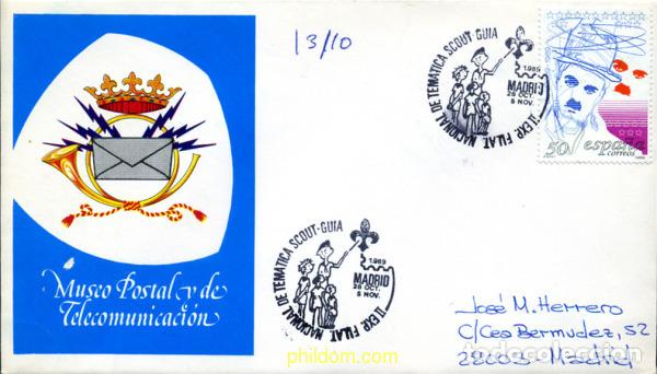Briefmarken: 265452 USED ESPA&Ntilde;A 1989 CENTENARIOS