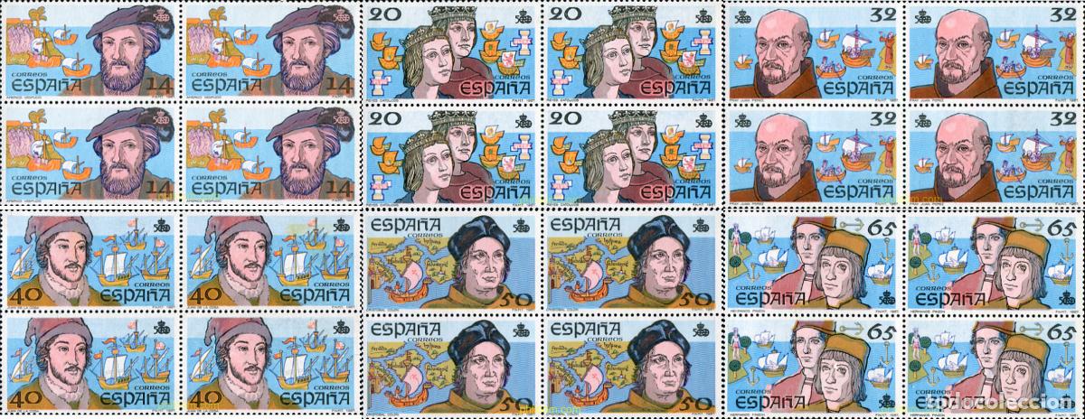 Briefmarken: 328699 MNH ESPA&Ntilde;A 1987 5 CENTENARIO DEL DESCUBRIMIENTO DE AMERICA
