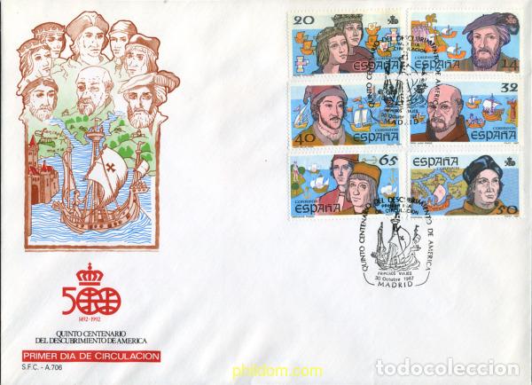 Briefmarken: 355307 MNH ESPA&Ntilde;A 1987 5 CENTENARIO DEL DESCUBRIMIENTO DE AMERICA