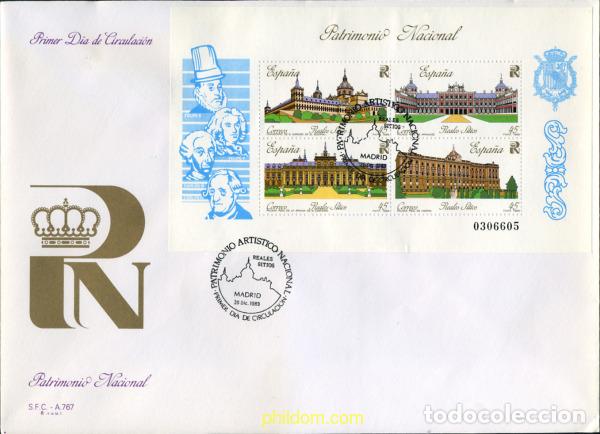 Briefmarken: 355313 MNH ESPA&Ntilde;A 1989 PATRIMONIO ARTISTICO NACIONAL