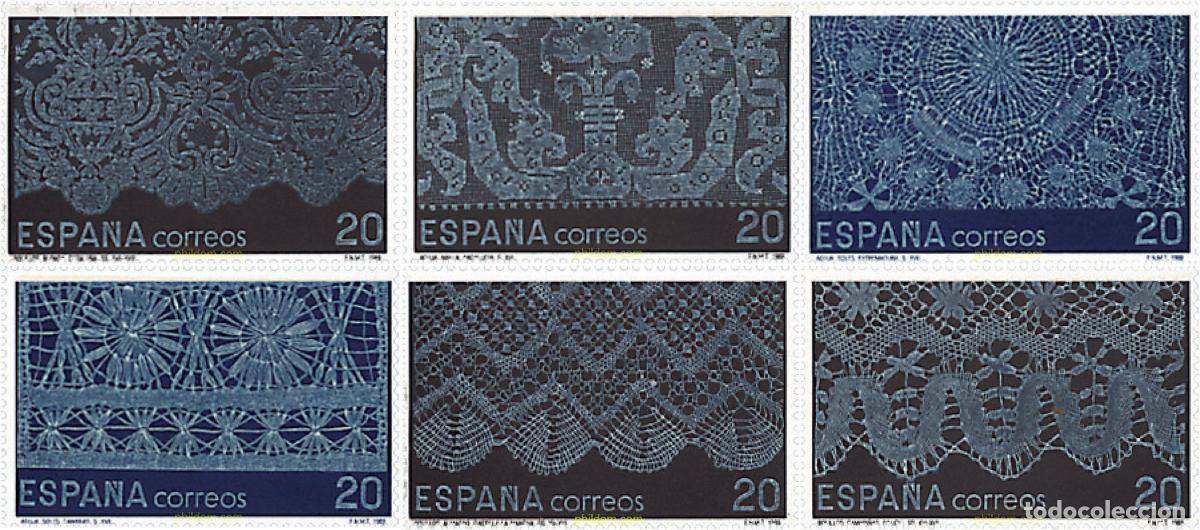 Briefmarken: 88230 MNH ESPA&Ntilde;A 1989 ARTESANIA ESPA&Ntilde;OLA. ENCAJES