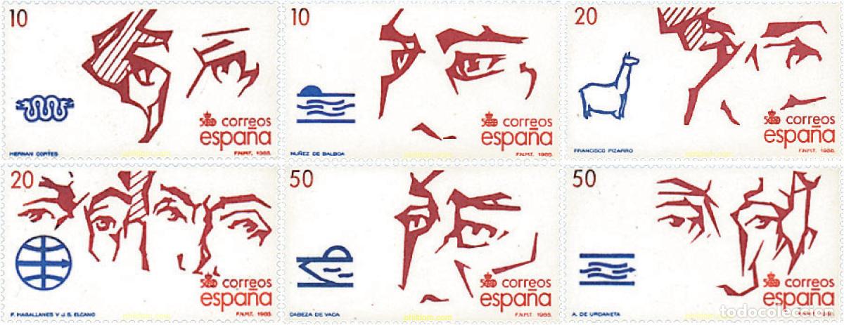 Briefmarken: 85798 MNH ESPA&Ntilde;A 1988 5 CENTENARIO DEL DESCUBRIMIENTO DE AMERICA