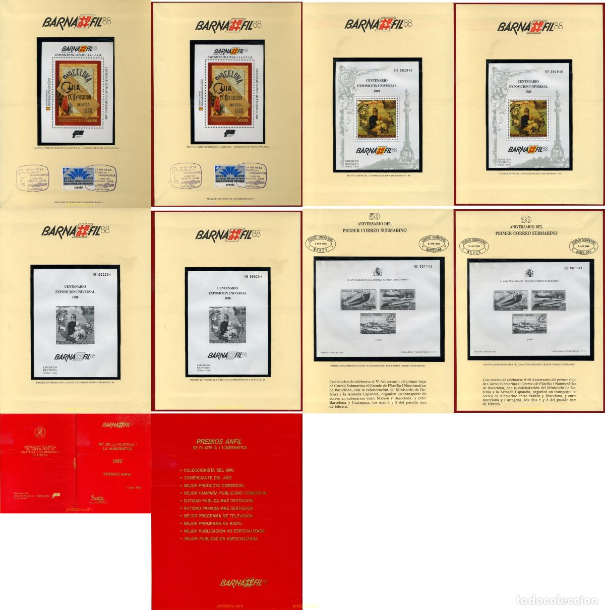 Briefmarken: 351587 MNH ESPA&Ntilde;A 1988 CENTENARIO DE LA EXPOSICION UNIVERSAL DE BARCELONA