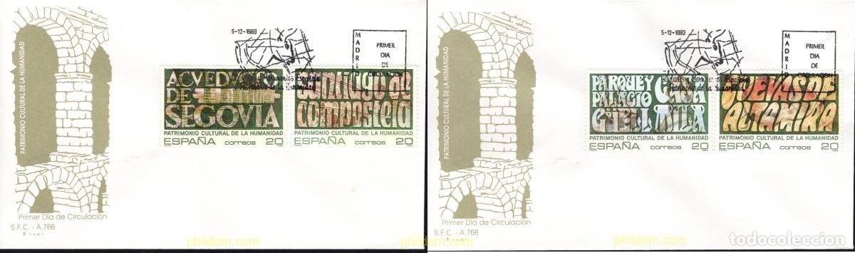 Briefmarken: 426749 MNH ESPA&Ntilde;A 1989 CIUDADES Y MONUMENTOS ESPA&Ntilde;OLES. PATRIMONIO DE LA HUMANIDAD
