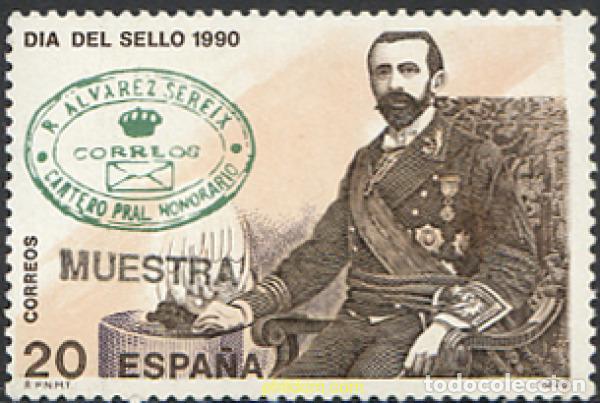 Briefmarken: 238094 MNH ESPA&Ntilde;A 1990 DIA DEL SELLO