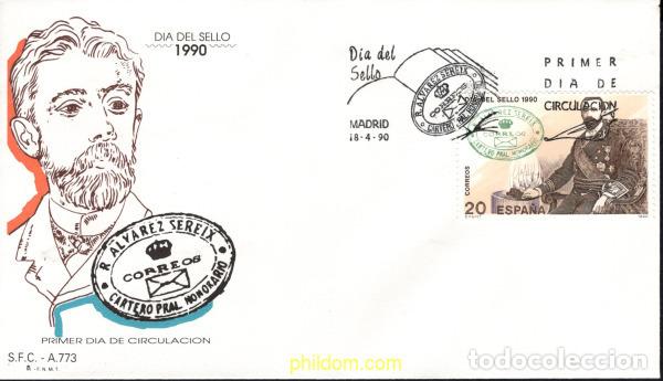 Briefmarken: 426753 MNH ESPA&Ntilde;A 1990 DIA DEL SELLO