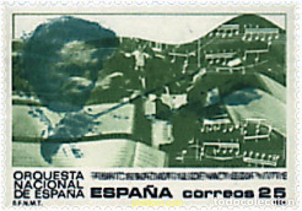 Briefmarken: 85859 MNH ESPA&Ntilde;A 1990 ORQUESTA NACIONAL DE ESPA&Ntilde;A