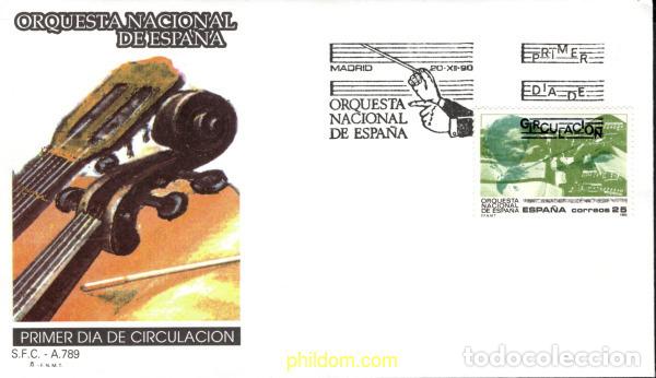 Briefmarken: 426759 MNH ESPA&Ntilde;A 1990 ORQUESTA NACIONAL DE ESPA&Ntilde;A