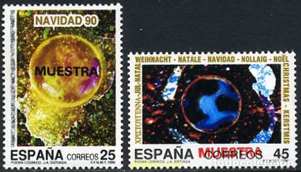 Briefmarken: 208550 MNH ESPA&Ntilde;A 1990 NAVIDAD