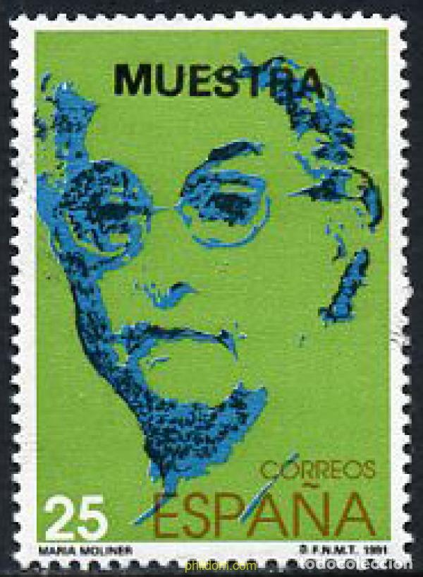 Briefmarken: 208547 MNH ESPA&Ntilde;A 1991 MUJERES FAMOSAS ESPA&Ntilde;OLAS