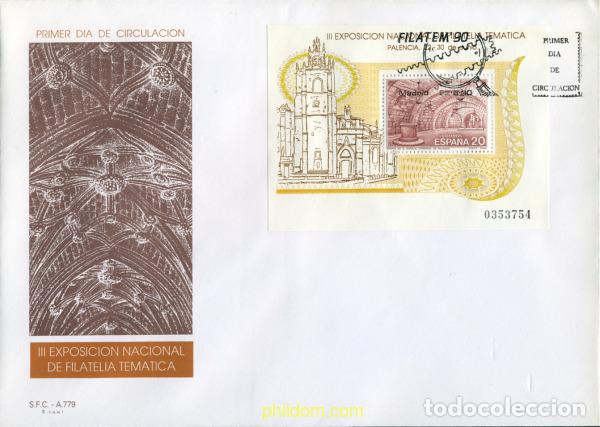 Briefmarken: 355315 MNH ESPA&Ntilde;A 1990 FILATEM 90. EXPOSICION DE FILATELIA TEMATICA