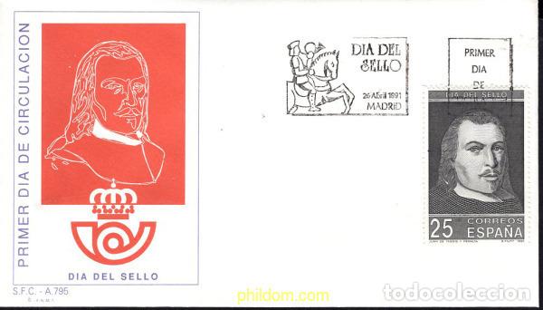 Sellos: 426766 MNH ESPA&Ntilde;A 1991 DIA DEL SELLO