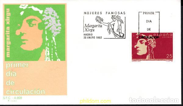 Timbres: 426775 MNH ESPA&Ntilde;A 1992 MUJERES FAMOSAS ESPA&Ntilde;OLAS