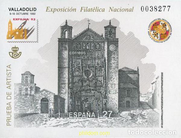 Timbres: 21877 MNH ESPA&Ntilde;A 1992 EXFILNA 92. EXPOSICION FILATELICA NACIONAL