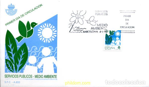 Timbres: 261423 MNH ESPA&Ntilde;A 1993 SERVICIOS PUBLICOS
