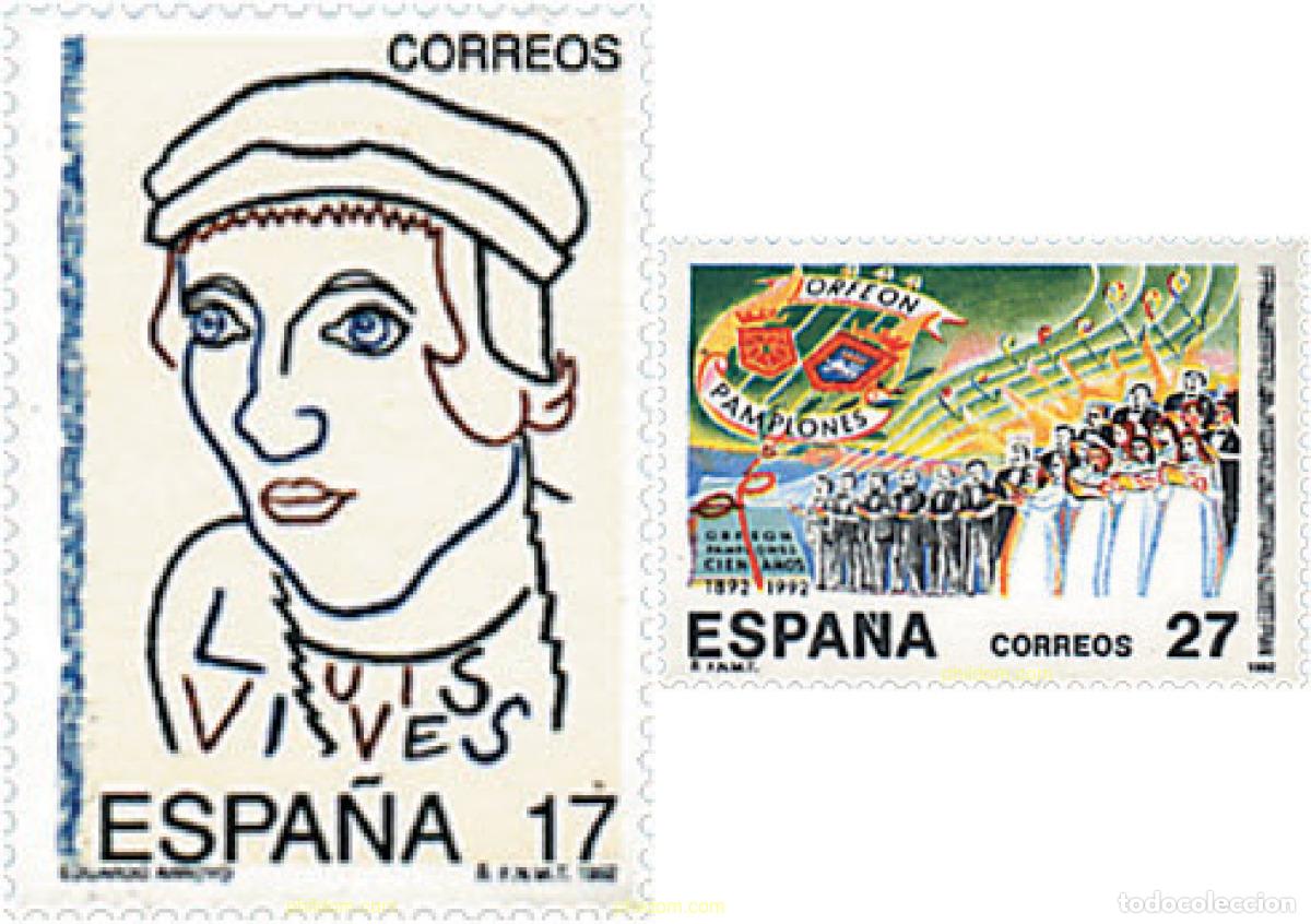 Sellos: 85901 MNH ESPA&Ntilde;A 1992 EFEMERIDES
