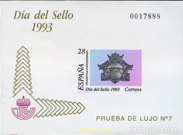 Timbres: 21878 MNH ESPA&Ntilde;A 1993 DIA DEL SELLO