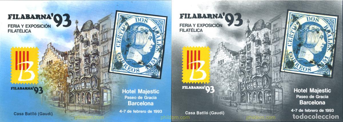 Briefmarken: 272362 MNH ESPA&Ntilde;A 1993 EXFILNA 93. EXPOSICION FILATELICA NACIONAL