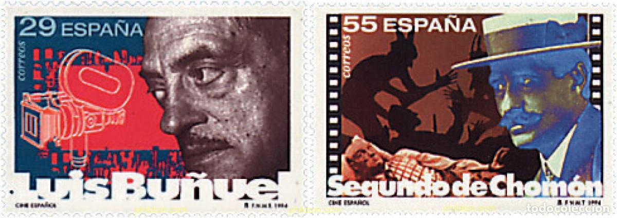 Timbres: 85451 MNH ESPA&Ntilde;A 1994 CINE ESPA&Ntilde;OL