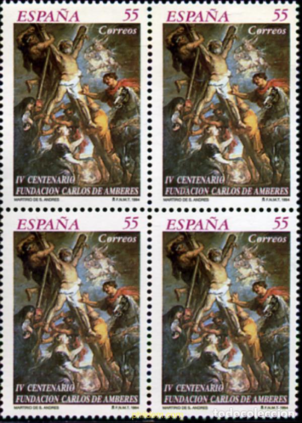 Sellos: 251473 MNH ESPA&Ntilde;A 1994 4 CENTENARIO DE LA FUNDACION CARLOS DE AMBERES