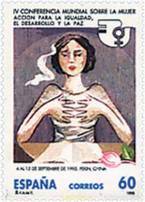 Timbres: 85962 MNH ESPA&Ntilde;A 1995 4 CONFERENCIA MUNDIAL SOBRE LA MUJER