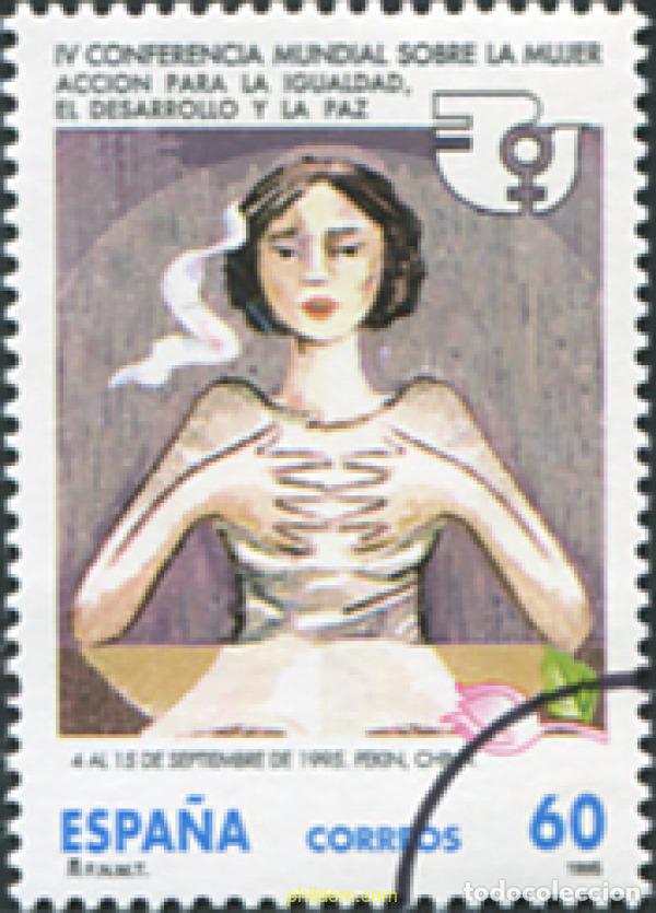 Timbres: 682015 MNH ESPA&Ntilde;A 1995 4 CONFERENCIA MUNDIAL SOBRE LA MUJER