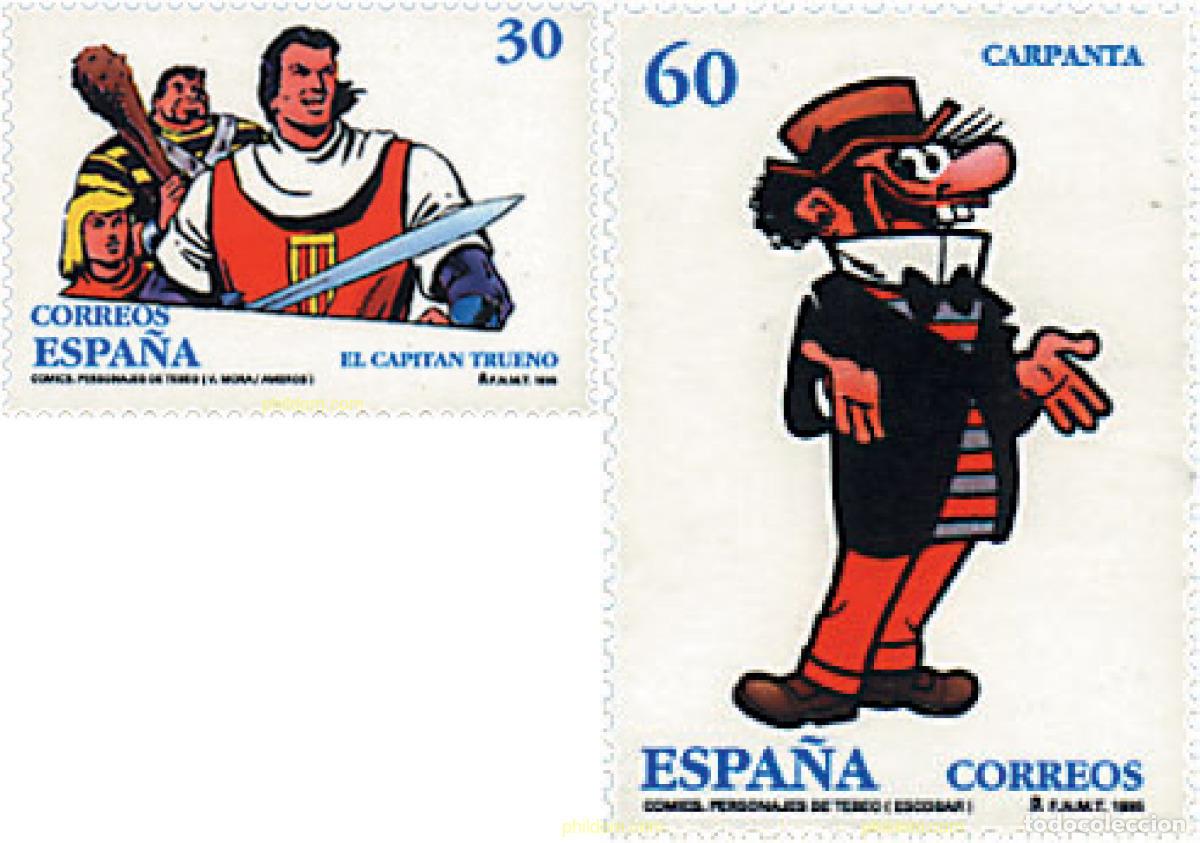 Timbres: 85958 MNH ESPA&Ntilde;A 1995 COMICS
