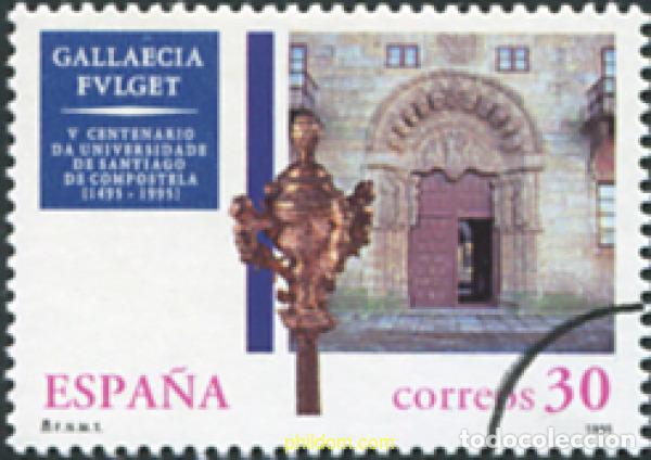 Timbres: 682017 MNH ESPA&Ntilde;A 1995 5 CENTENARIO DE LA UNIVERSIDAD DE SANTIAGO DE COMPOSTELA