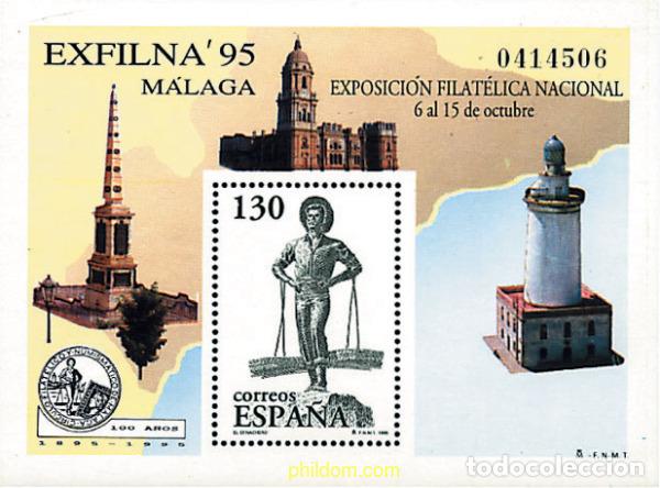 Timbres: 85966 MNH ESPA&Ntilde;A 1995 EXFILNA 95. EXPOSICION FILATELICA NACIONAL