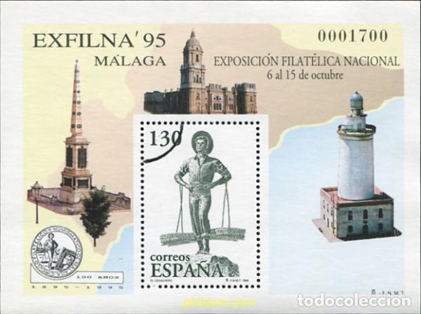 Timbres: 682018 MNH ESPA&Ntilde;A 1995 EXFILNA 95. EXPOSICION FILATELICA NACIONAL