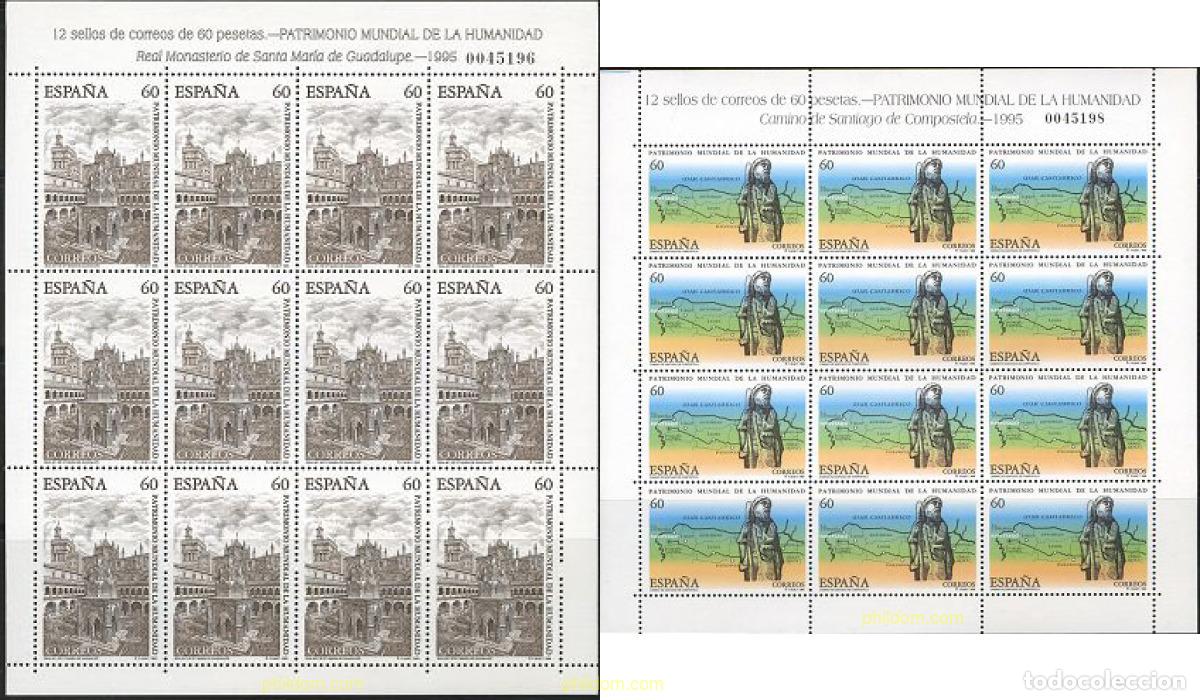 Briefmarken: 12251 MNH ESPA&Ntilde;A 1995 PATRIMONIO MUNDIAL DE LA HUMANIDAD