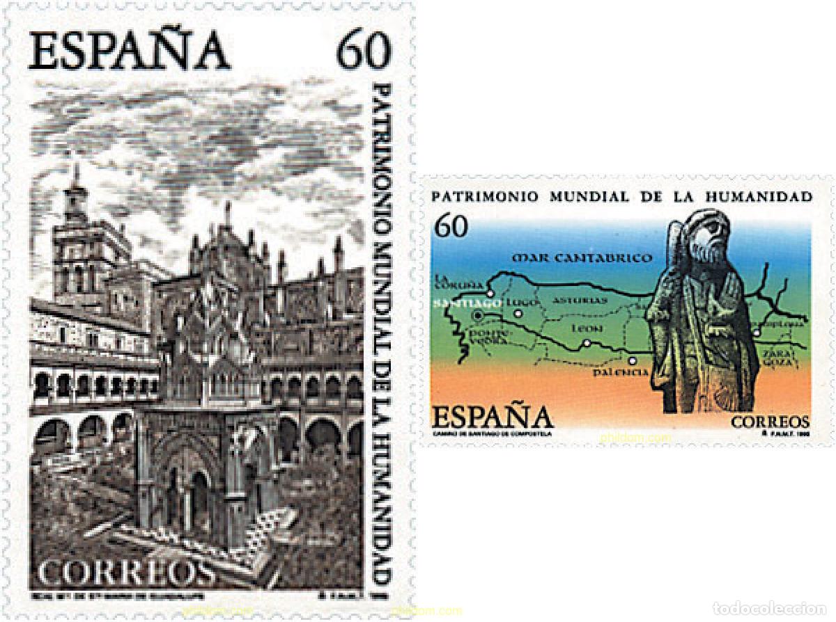 Sellos: 85965 MNH ESPA&Ntilde;A 1995 PATRIMONIO MUNDIAL DE LA HUMANIDAD