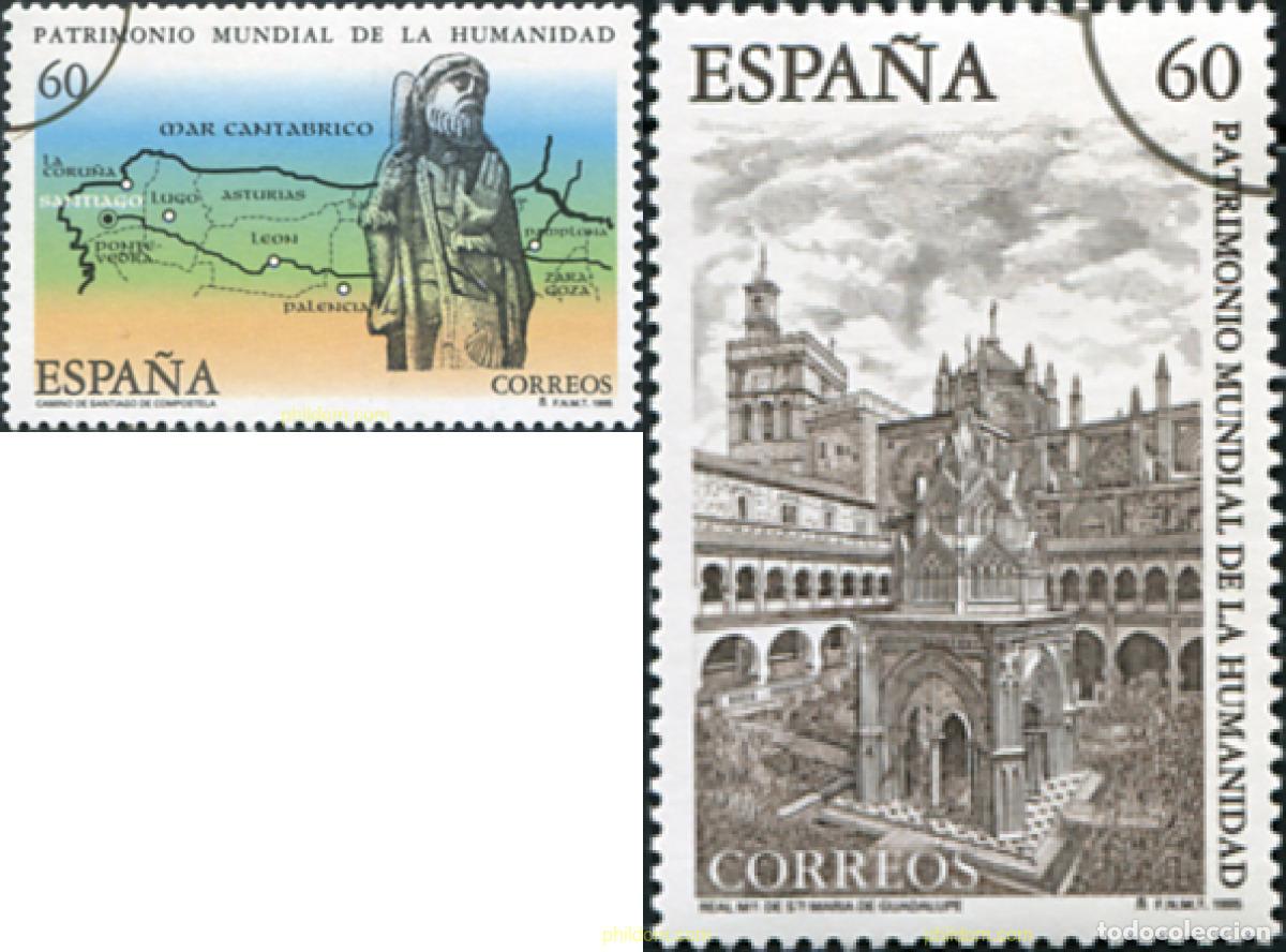 Sellos: 682021 MNH ESPA&Ntilde;A 1995 PATRIMONIO MUNDIAL DE LA HUMANIDAD