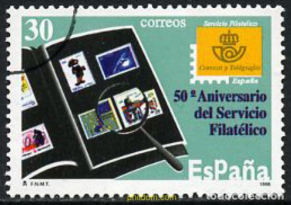 Sellos: 208464 MNH ESPA&Ntilde;A 1996 50 ANIVERSARIO DEL SERVICIO FILATELICO DE CORREOS