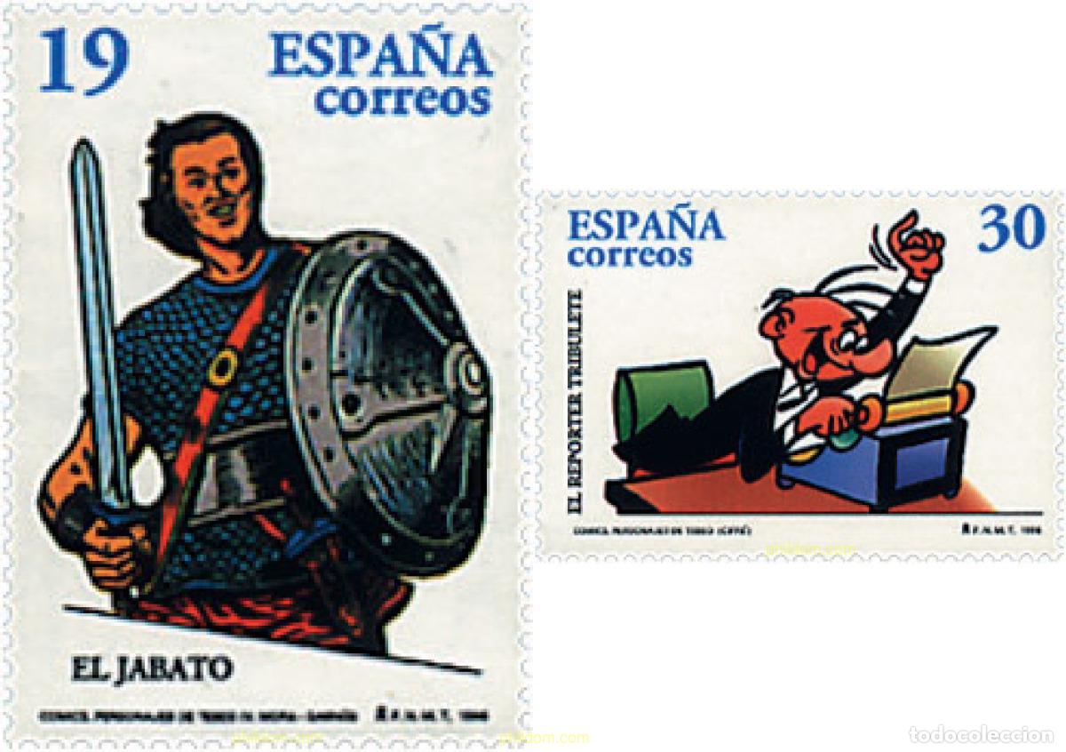 Sellos: 85989 MNH ESPA&Ntilde;A 1996 COMICS