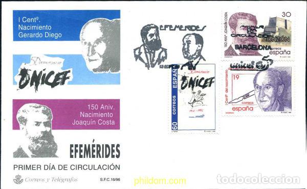 Sellos: 281970 MNH ESPA&Ntilde;A 1996 EFEMERIDES