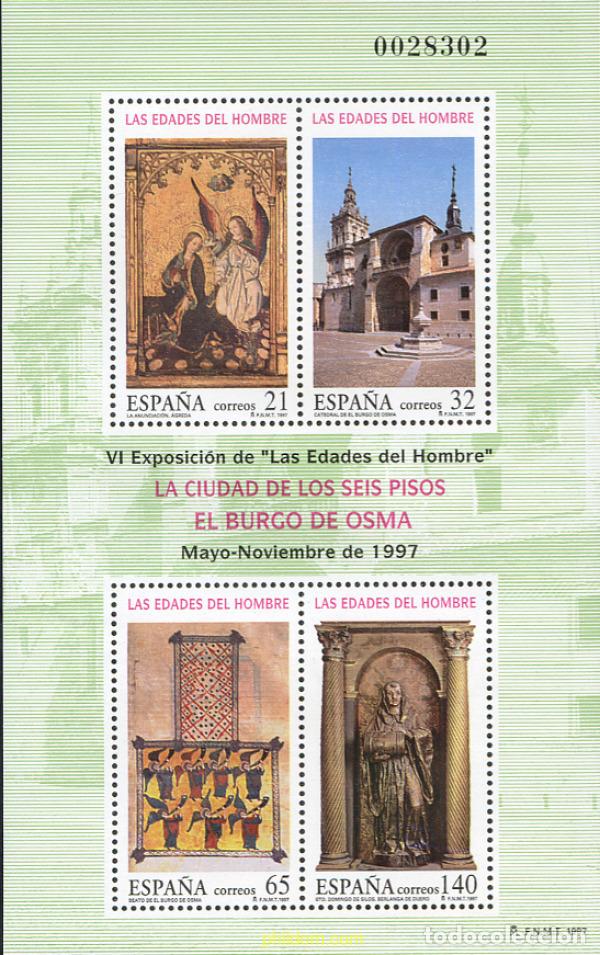 Sellos: 21893 MNH ESPA&Ntilde;A 1997 LAS EDADES DEL HOMBRE
