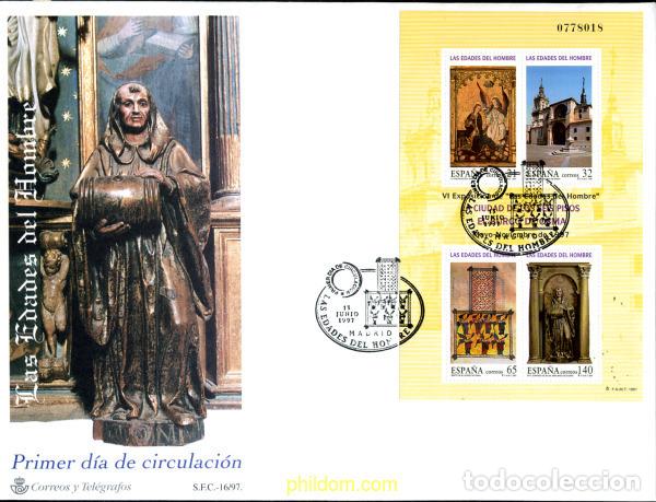 Sellos: 272386 MNH ESPA&Ntilde;A 1997 LAS EDADES DEL HOMBRE