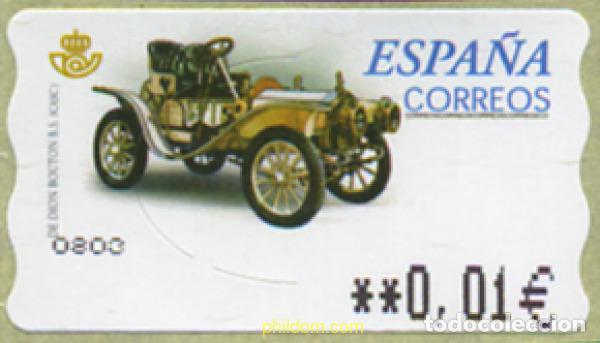 Sellos: 251485 MNH ESPA&Ntilde;A 2001 COCHES