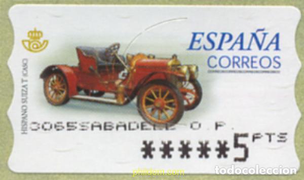 Sellos: 251665 MNH ESPA&Ntilde;A 2001 COCHES