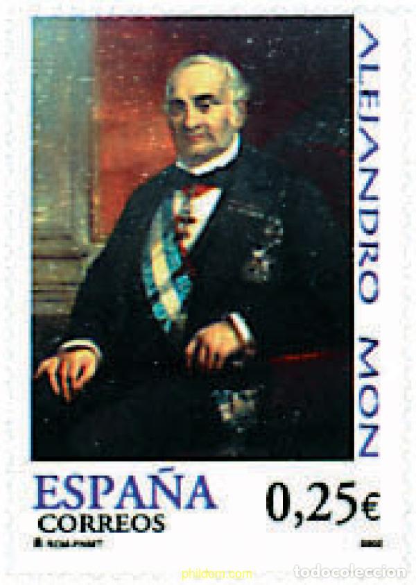 Briefmarken: 83061 MNH ESPA&Ntilde;A 2002 200 ANIVERSARIO DEL NACIMIENTO DE ALEJANDRO MON