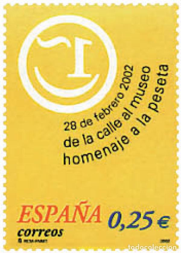 Briefmarken: 83062 MNH ESPA&Ntilde;A 2002 HOMENAJE A LA PESETA