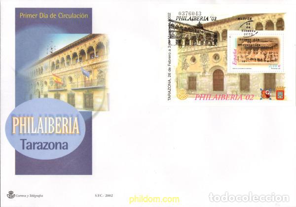 Briefmarken: 428082 MNH ESPA&Ntilde;A 2002 PHILAIBERIA 02. EXPOSICION FILATELICA HISPANICO PORTUGUESA