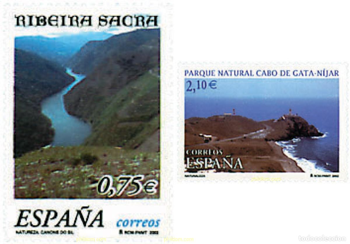 Sellos: 83065 MNH ESPA&Ntilde;A 2002 NATURALEZA