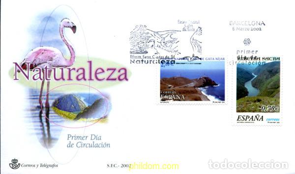 Sellos: 261425 MNH ESPA&Ntilde;A 2002 NATURALEZA